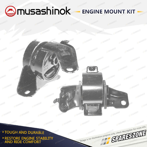 LH + RH Engine Mount Kit for Holden Nova LG 1.6L 1.8L 4AFE 7AFE 94-97 Manual