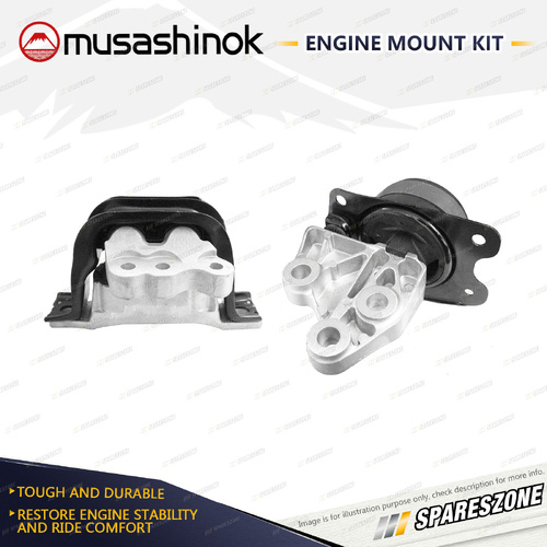 LH + RH Engine Mount Kit for Holden Captiva 5 7 CG 2.4L 4Cyl FWD LE5 11-12 Auto