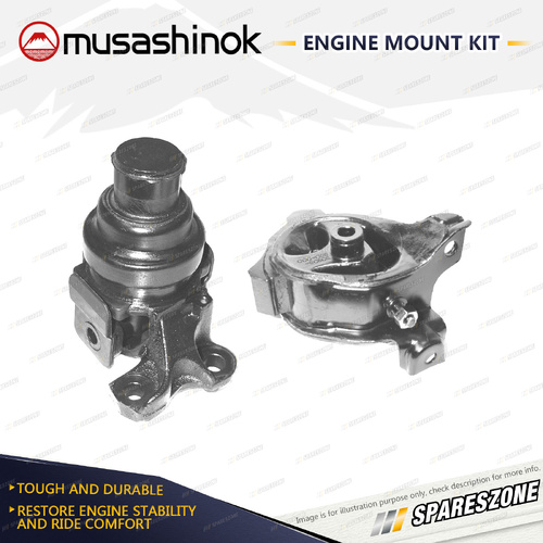 LH + RH Engine Mount Kit for Honda Accord CD5 2.2L 4Cyl Exi F22B3 92-97 Manual