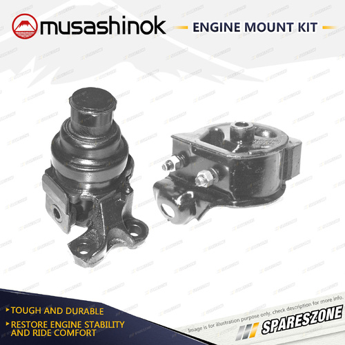 Musashinok LH + RH Engine Mount for Honda Accord CD5 CE1 F22B3 F22B F22B1 92-98