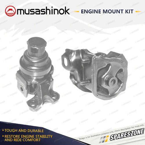 LH + RH Engine Mount for Honda Odyssey RA1 RA2 2.2L & 4WD F22B F22B6 94-97 Auto