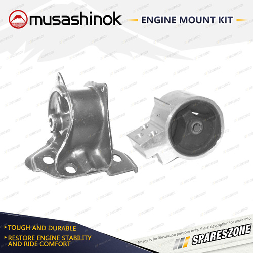 LH + RH Engine Mount for Honda Civic EG EH Integra DC 1.5 1.6 1.8L 91-01 Manual