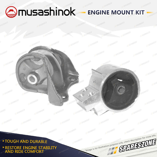 LH + RH Engine Mount for Honda Civic EG EH Integra DC 1.5L 1.6L 1.8L 91-01 Auto