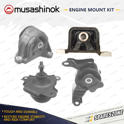 Full Engine Mount Kit for Honda Integra DC5 2.0L K20A2 K20A3 01-07 Auto