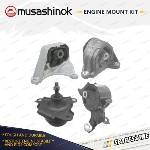 Full Engine Mount Kit for Honda Civic EP3 Integra DC5 2.0L 4Cyl 01-07 Manual
