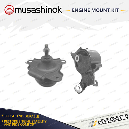 LH + RH Engine Mount Kit for Honda Civic EP3 Integra DC5 2.0L 4Cyl 01-07 Manual