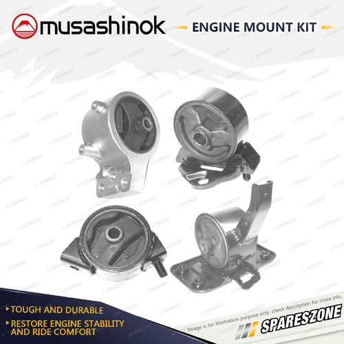 Full Engine Mount Kit for Hyundai Coupe RD Lantra J3 1.8L 2.0L 96-02 Manual