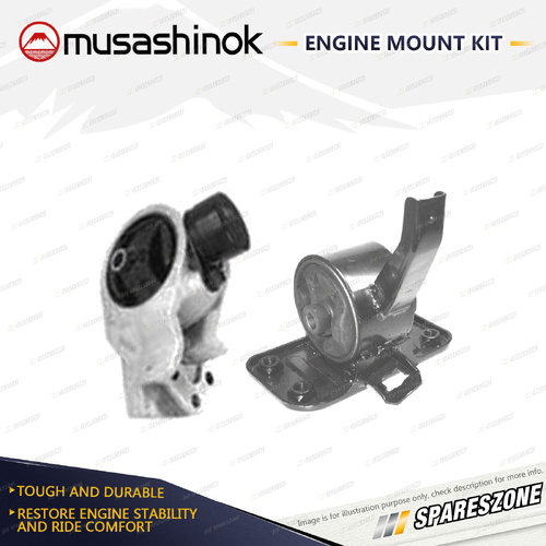 LH + RH Engine Mount for Hyundai Lantra J2 J3 1.8L 2.0L G4GM G4GF 95-00 Manual