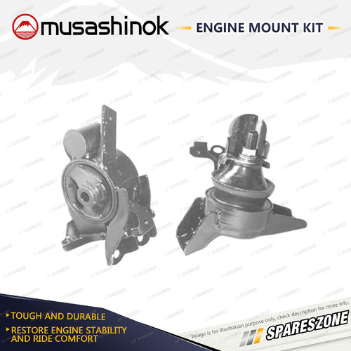 LH + RH Engine Mount Kit for Hyundai Elantra XD Tiburon GK 1.8L 2.0L 00-09 Auto