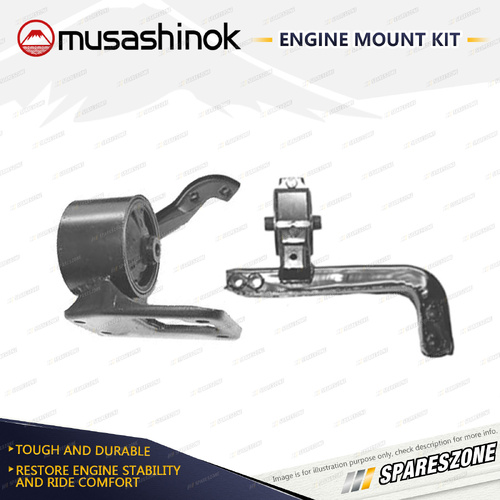 LH + RH Engine Mount Kit Type1 for Hyundai Sonata Y3 2.0L G4CP 96-98 Manual