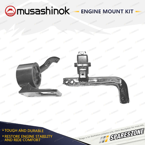 LH + RH Engine Mount Kit Type2 for Hyundai Sonata Y3 2.0L G4CP 96-98 Manual