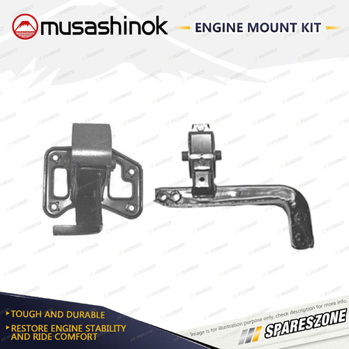 LH + RH Engine Mount Kit for Hyundai Sonata Y3 2.0L G4CP 94-96 Manual Genuine