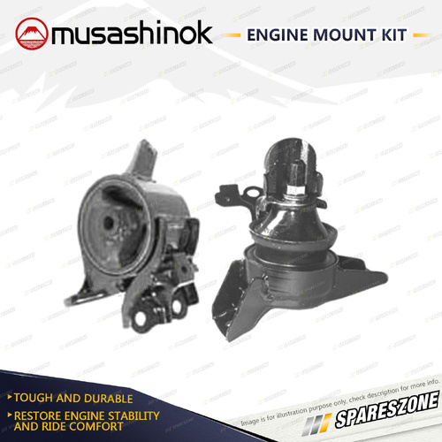 LH + RH Engine Mount for Hyundai Tiburon GK 2.7L V6 G6BA 02-10 Auto Genuine