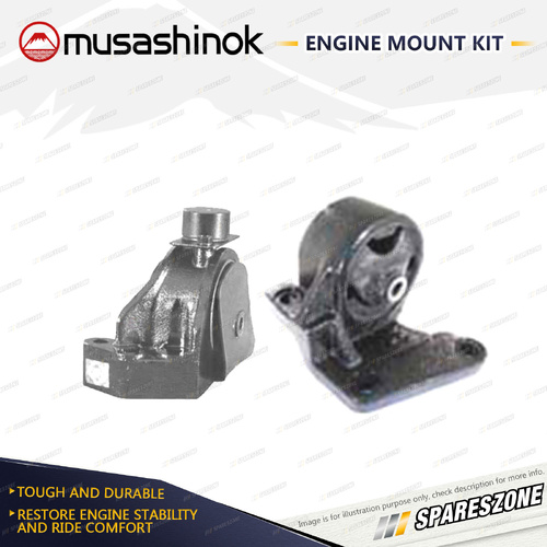 Musashinok LH + RH Engine Mount for Hyundai Grandeur XG 3.0L V6 G6CT 99-04 Auto