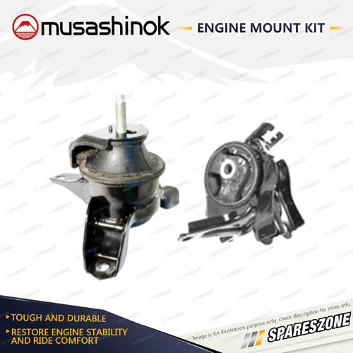 LH + RH Engine Mount Kit for Hyundai Tucson City JM 2.0L 4Cyl G4GC 05-10 Manual