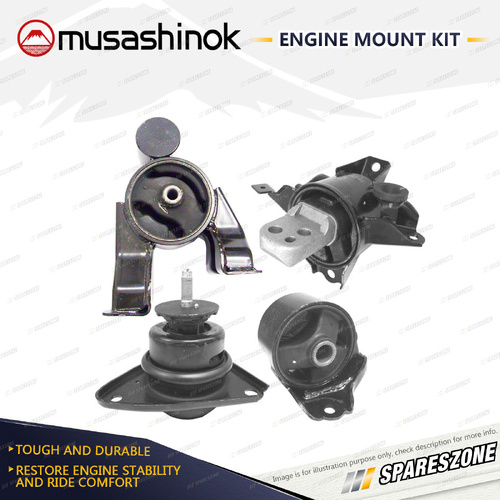 Full Engine Mount Kit for Hyundai i30 i30cw FD 1.6L 07-13 Long Bracket
