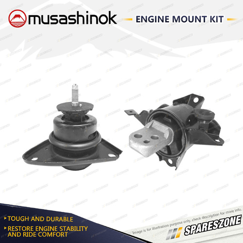 LH + RH Engine Mount Kit for Hyundai i30 i30cw FD 1.6L 07-13 Long Bracket
