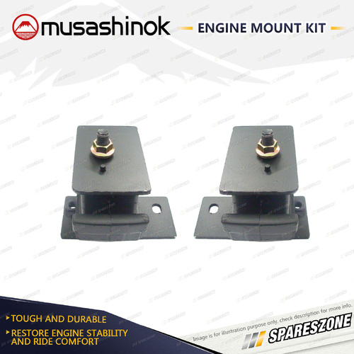 Front LH + Front RH Engine Mount for Isuzu NPR300 NPR66 4.3L 4HF1 92-06 Manual