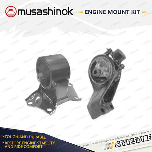 Musashinok LH + RH Engine Mount Kit for Kia Optima GD 2.5L 2.7L V6 01-06 Auto