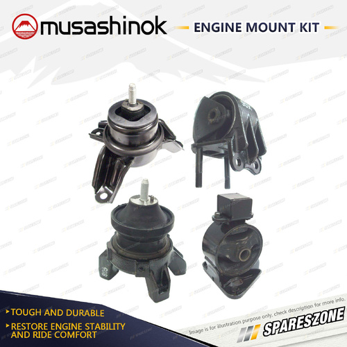 Full Engine Mount Kit for Kia Sportage SL 2.4L AWD G4KE 10-13 Auto Genuine
