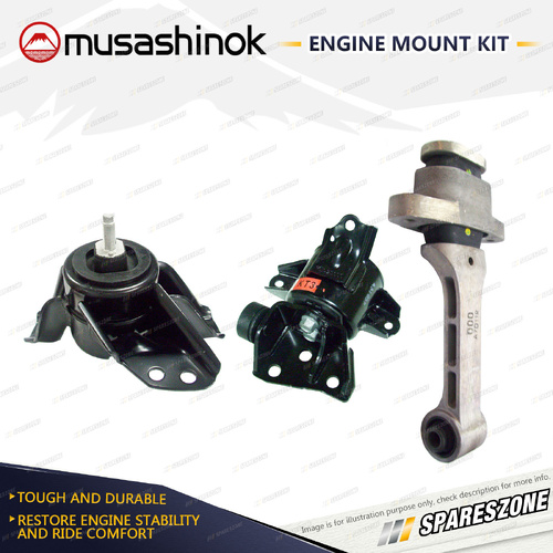 Full Engine Mount Kit for Kia Sportage SL 2.0L 4Cyl G4KD 10-16 Auto 2 Bolt