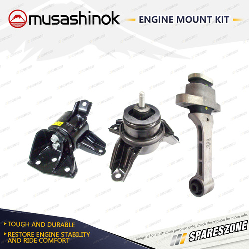 Full Engine Mount Kit for Kia Sportage SL 2.0L 4Cyl FWD AWD G4KD 10-16 Manual