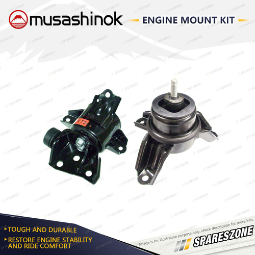 LH + RH Engine Mount Kit for Kia Sportage SL 2.0L 4Cyl FWD & AWD G4KD 10-16 Auto