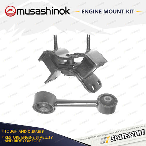 Musashinok LH + RH Engine Mount for Lexus ES300 VCV10R 3.0L V6 3VZFE 92-96 Auto