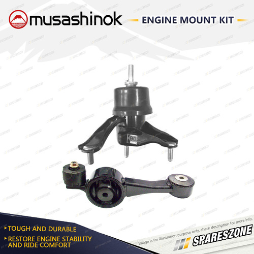 LH + RH Upper Steady Bar Engine Mount Kit for Lexus RX270 AGL10R 2.7L 12-15 Auto