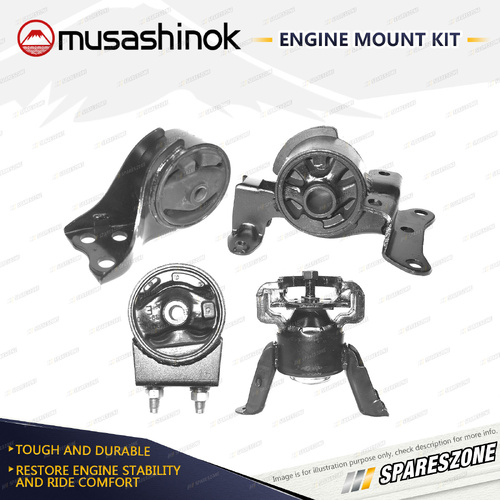 Full Engine Mount Kit for Mazda 323 BA Astina Protege 1.6L BP B6 94-98 Manual