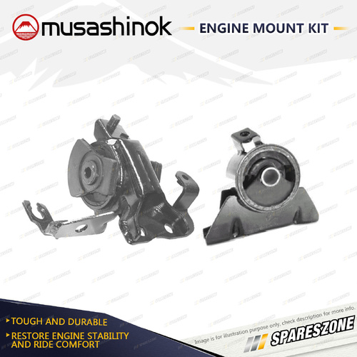 LH + RH Engine Mount Kit for Mazda 323 BJ Astina Protege Premacy CP 98-03 Manual