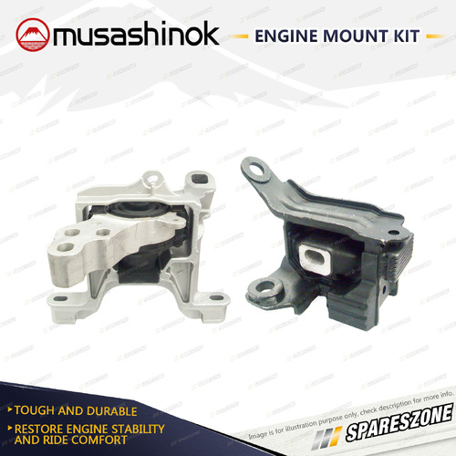 LH + RH Engine Mount for Mazda 2 DJ DL 1.5L 4Cyl FWD 14-On with Idling Stop Tech