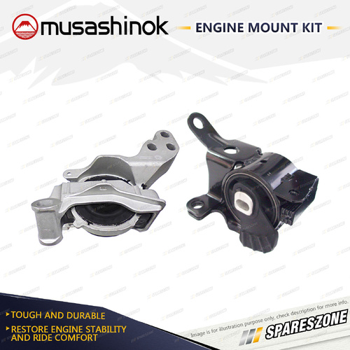 Musashinok LH + RH Engine Mount for Mazda CX-5 KE 2.5L AWD PY-VPS 13-17 Auto
