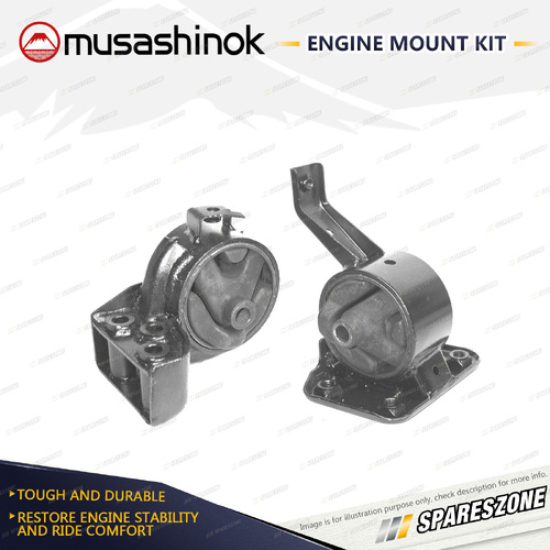 LH + RH Engine Mount for Mitsubishi Lancer CC 1.6L 4Cyl Hatch 4G92 92-96 Auto