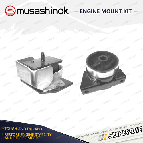 Front LH + Front RH Engine Mount Kit for Mitsubishi Express SJ 2.0L 2.5L 94-06