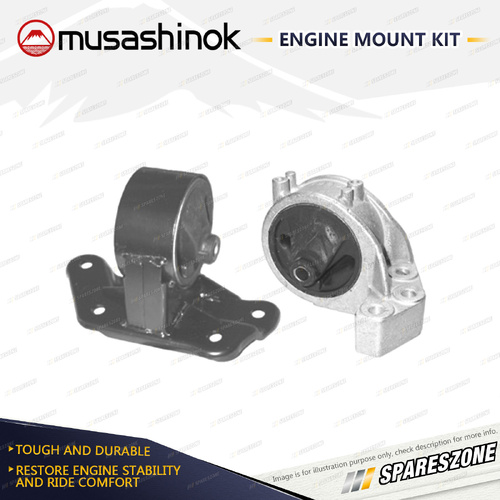 LH + RH Engine Mount for Mitsubishi Magna TE TF TK TJ Verada KE KF KH KJ Auto
