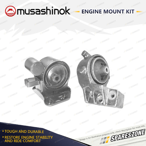 LH + RH Engine Mount Kit for Mitsubishi Magna TR TS Verada KR KS 3.0L 6G72 91-96