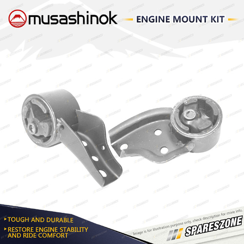 LH + RH Engine Mount Kit for Nissan Pulsar N12 1.3 1.5L 4Cyl E13 E15 83-87 Auto