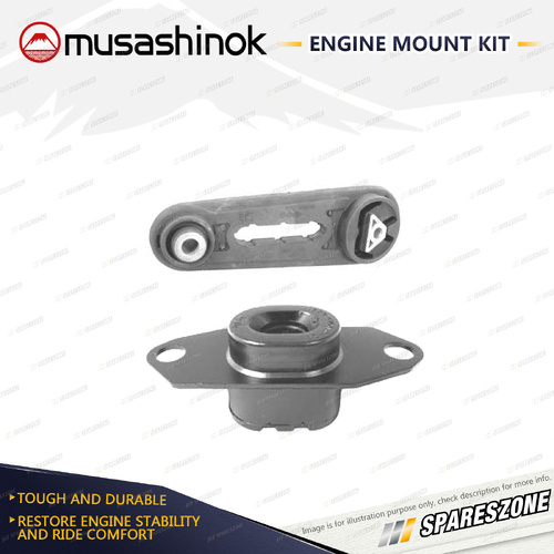 Full Engine Mount Kit for Nissan Micra K12 1.4L 4Cyl CR14DE 04-10 Auto
