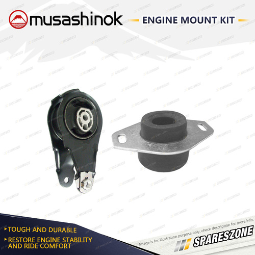 Front LH + Front Engine Mount Kit for Peugeot 3008 307 XSE 308 5008 Active 2.0L