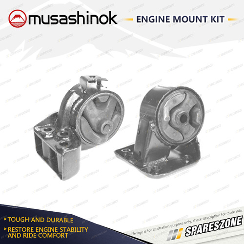 LH + RH Engine Mount Kit for Proton Persona Satria C90 Wira 1.6L 4G92 Manual