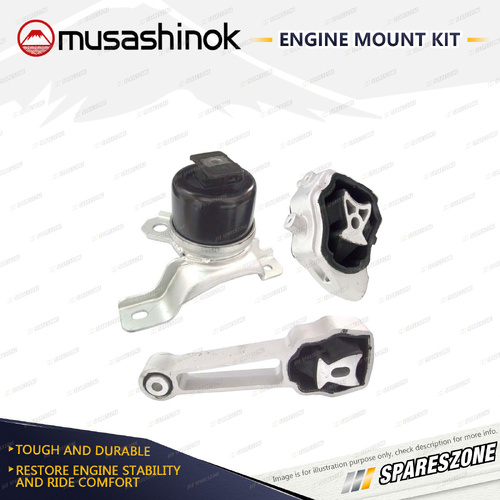 Full Engine Mount Kit for Land Rover Range Rover Evoque Si4 LV 2.0L 11-19 Auto