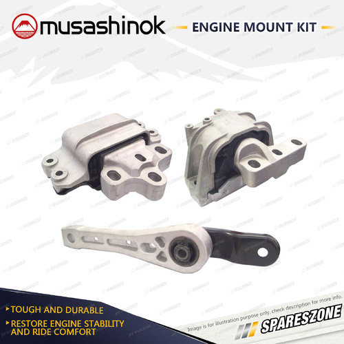 Full Engine Mount Kit for Skoda Octavia 1Z RS 147 TSI 2.0L CCZA 09-14 Man DCT