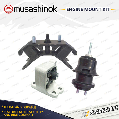 Full Engine Mount Kit for Subaru Liberty BN9 BRM BMM Outback BS9 2.5L 12-On