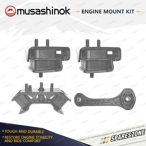 Full Engine Mount Kit for Subaru Impreza LX LXS GC GF 1.6L FWD EJ16E 93-98 Auto
