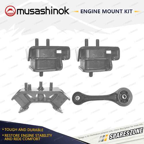 Full Engine Mount Kit for Subaru Impreza GD GE GH GG Liberty BE BH BL BP 00-15