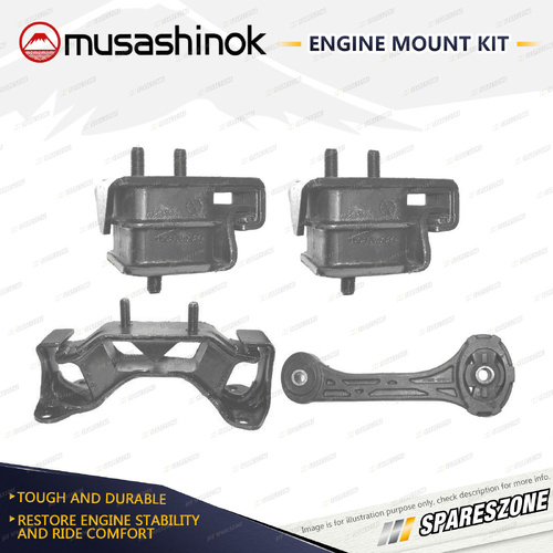 Full Engine Mount Kit for Subaru Impreza GX RX 2.0L 4Cyl AWD EJ20E 94-00 Manual
