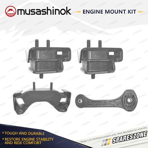 Full Engine Mount Kit for Subaru Impreza GX RX 2.0L AWD EJ20E 94-00 5 Spd Man