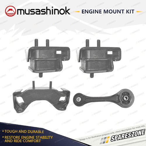 Full Engine Mount Kit for Subaru Impreza GD GE GG Liberty BE BH BL BP 5 Spd Man