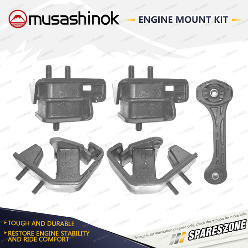 Full Engine Mount Kit for Subaru Impreza GC GF 1.8L 4Cyl AWD EJ18E 93-96 Auto
